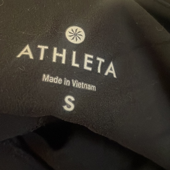 Athleta Cobra Tight Leggings with diamond cut out detail size S - Picture 10 of 10